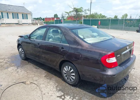 2003 Toyota Camry Le from USA, damaged, VIN JTDBE32K430221082